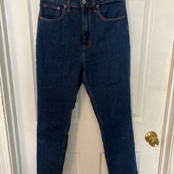 Abercrombie & Fitch The Ankle Straight Ultra High Rise - Picture 1 of 6